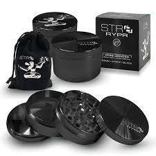 Grinder - STR8 RYPR Aluminum Grinder - 4 Piece - 63mm