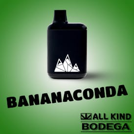 Bananaconda 1g Disposable Cured Resin Vape Cart (@pamolab)