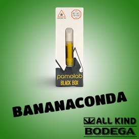 Bananaconda 1g Cured Resin Vape Cart (@pamolab)