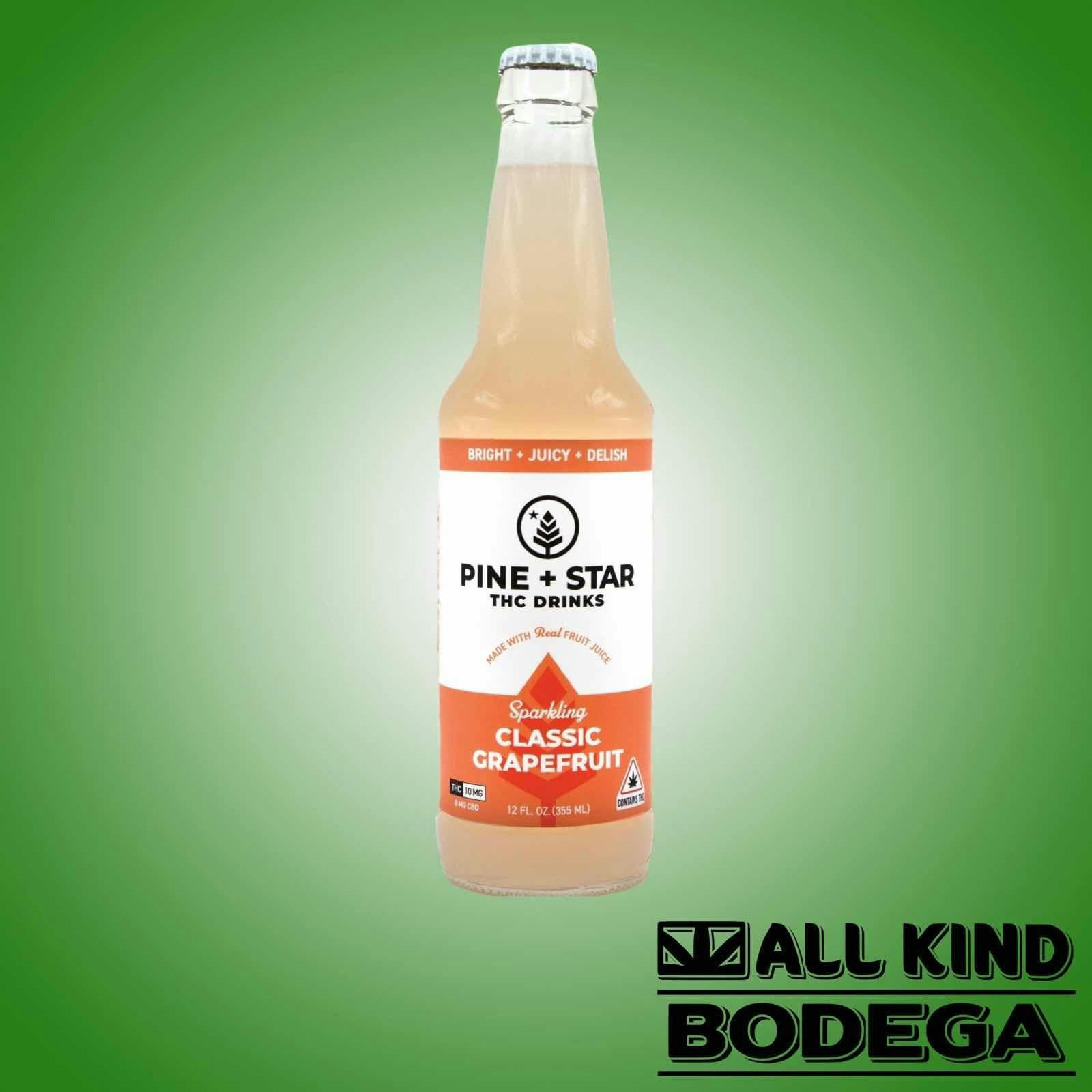 Pine & Star Grapefruit- 10mg THC