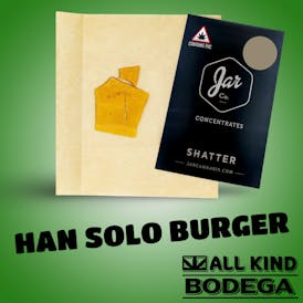 Han Solo Burger Shatter 1g (@jarcannabis2.0)