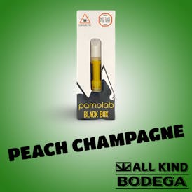 Peach Champagne 1g Cured Resin Vape Cart (@Pamolab)