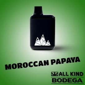 Moroccan Papaya 1g Disposable Cured Resin Vape Cart (@Pamolab)