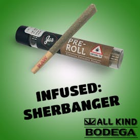 Infused - Sherbanger 1g Preroll (@Jarcannabis2.0)