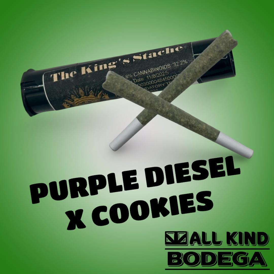 Purple Diesel x Cookies Weight Thekingsstache