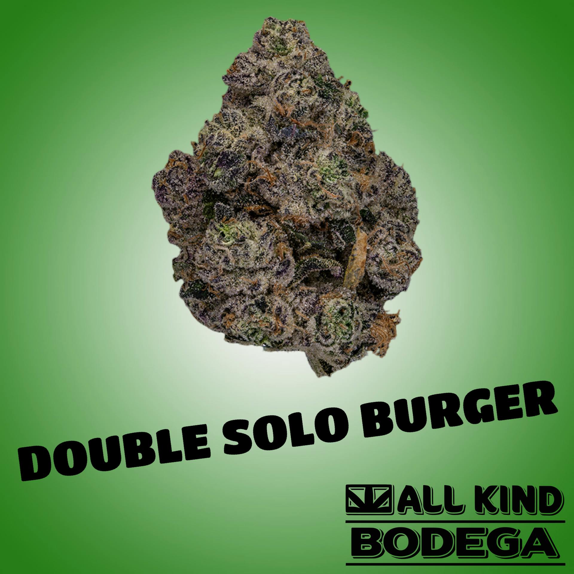 Double Solo Burger 3.5g Flower (@jarcannabis2.0)