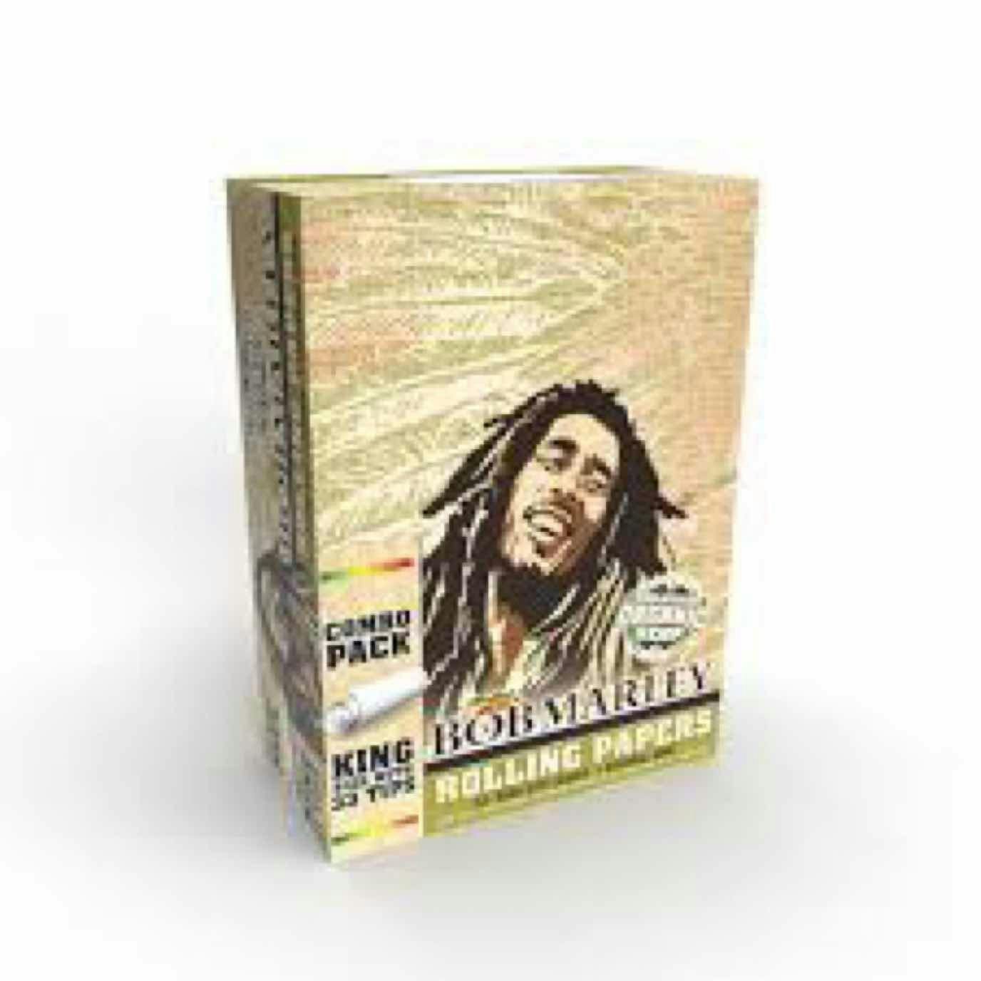 Bob Marley Unbleached Organic Hemp Rolling King Size