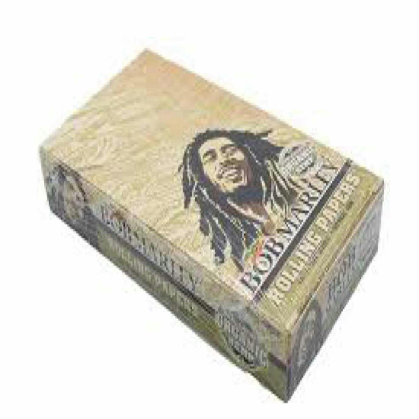 Papers - Bob Marley Unbleached Organic Hemp Rolling Papers 1 1/4
