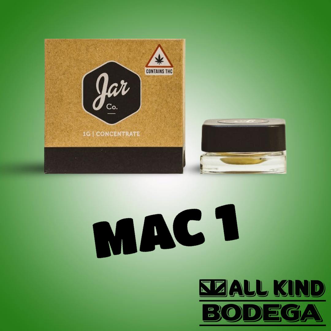 MAC 1 1g Cured Badder (@jarcannabis2.0)
