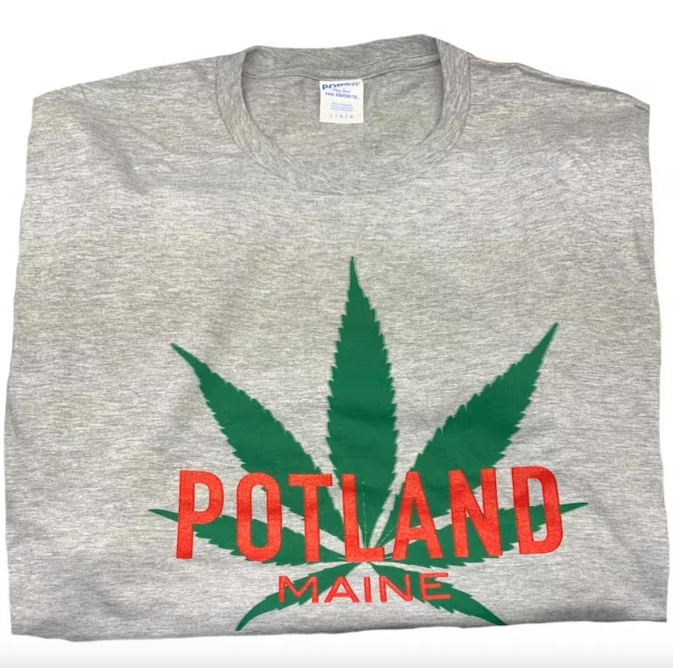 Shirt Potland Maine Crew Neck Dark Greys