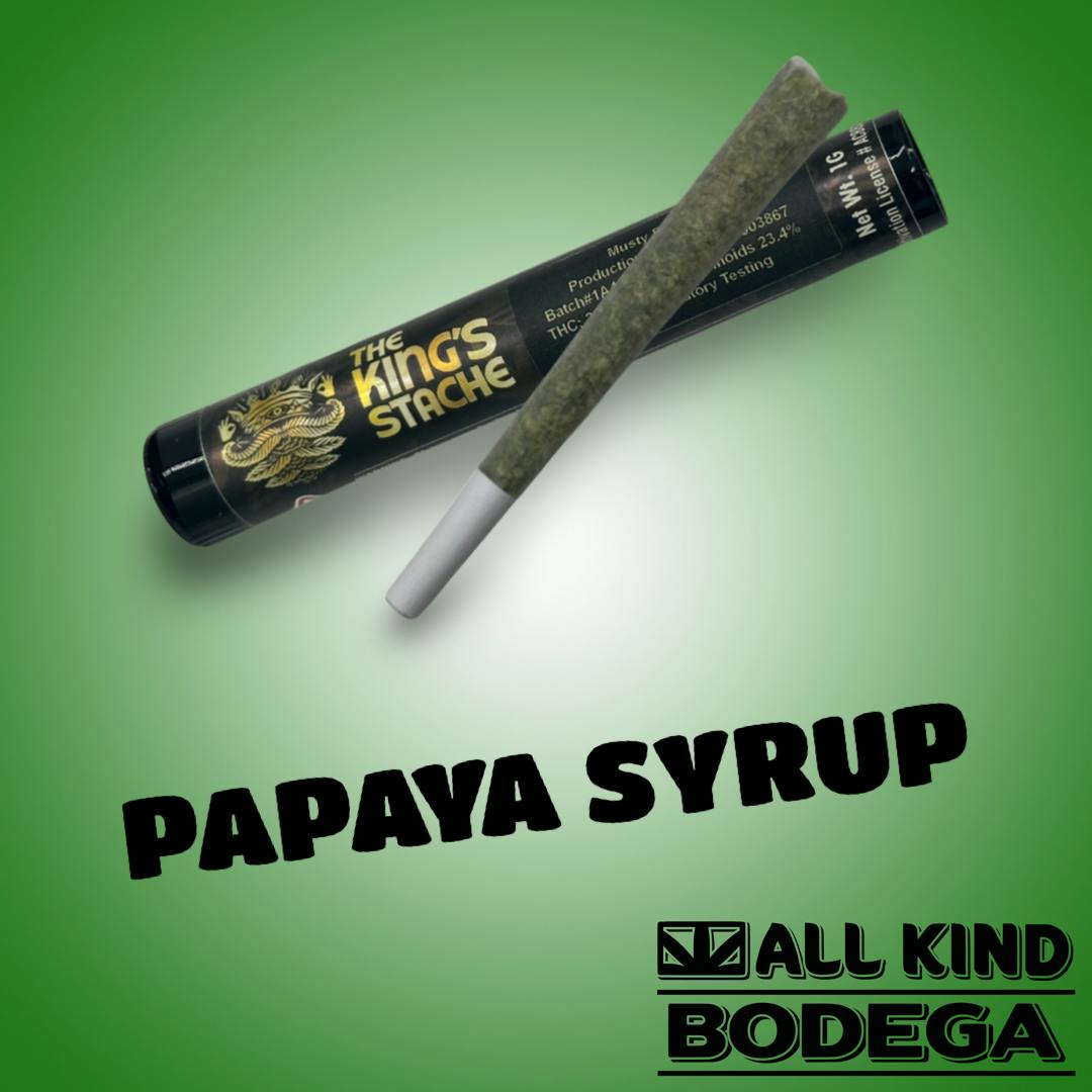 Papaya Syrup Thekingsstache