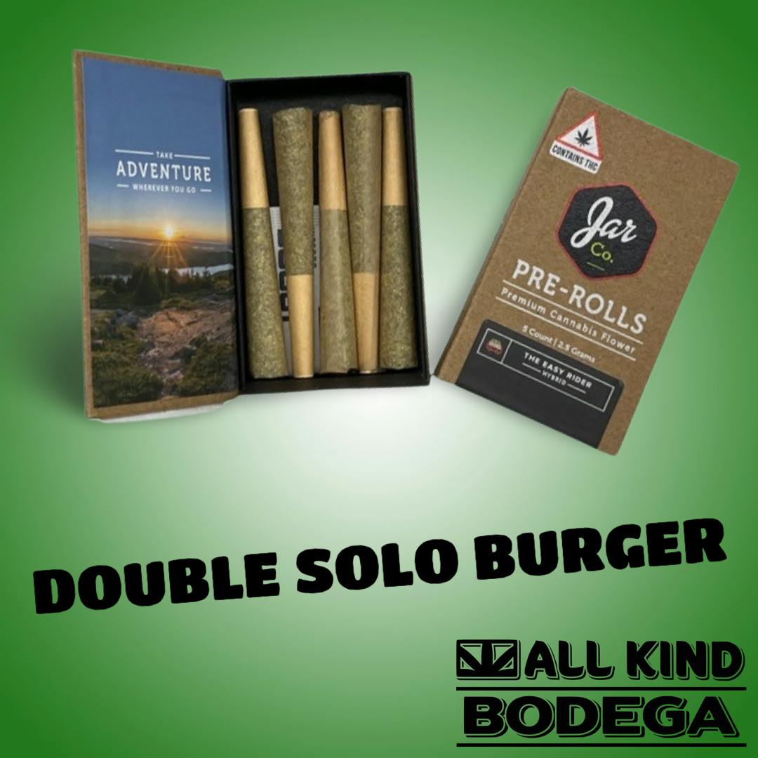 Double Solo Burger Jarcannabis20