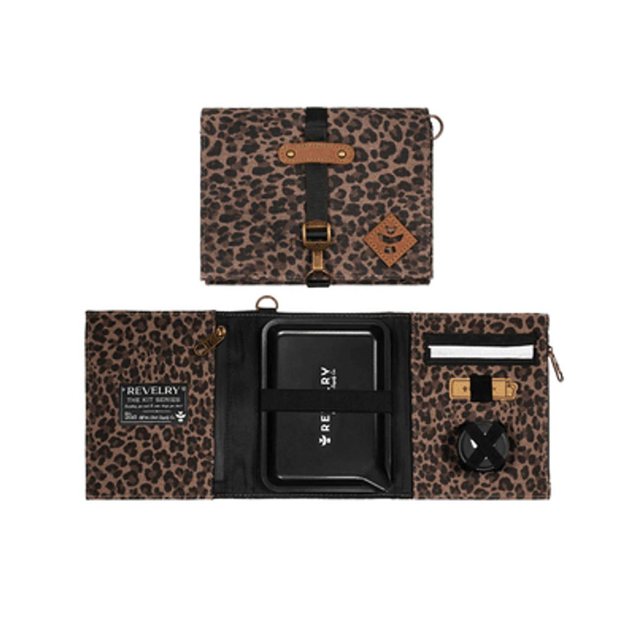 Revelry - The Rolling Kit - Traveler Smell Proof Kit - Leopard
