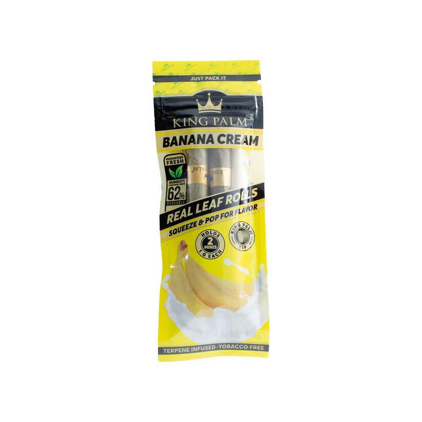 King Palm "MINI" - Banana Cream - 2pk