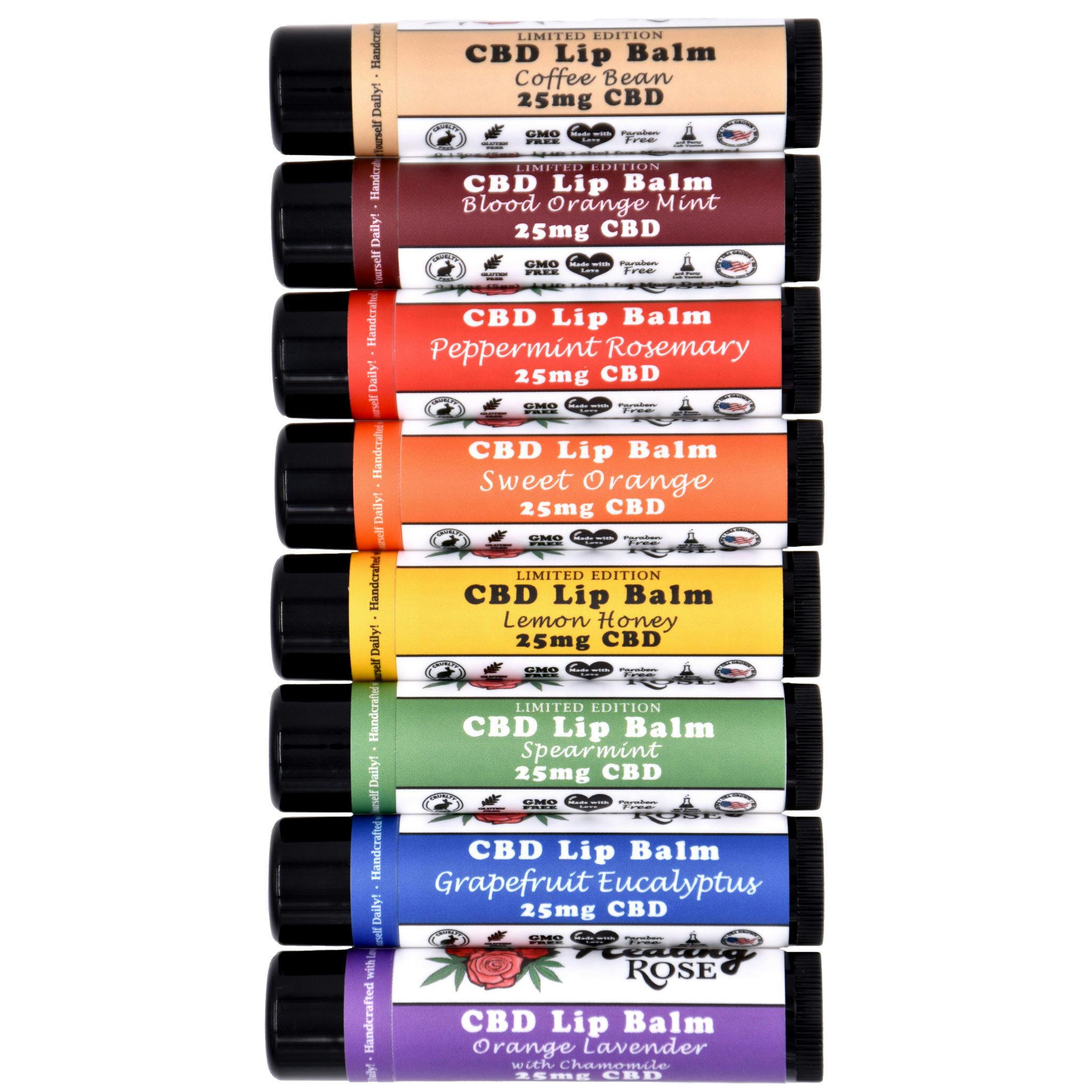 Healing Rose - CBD Lip Balm at Island Time