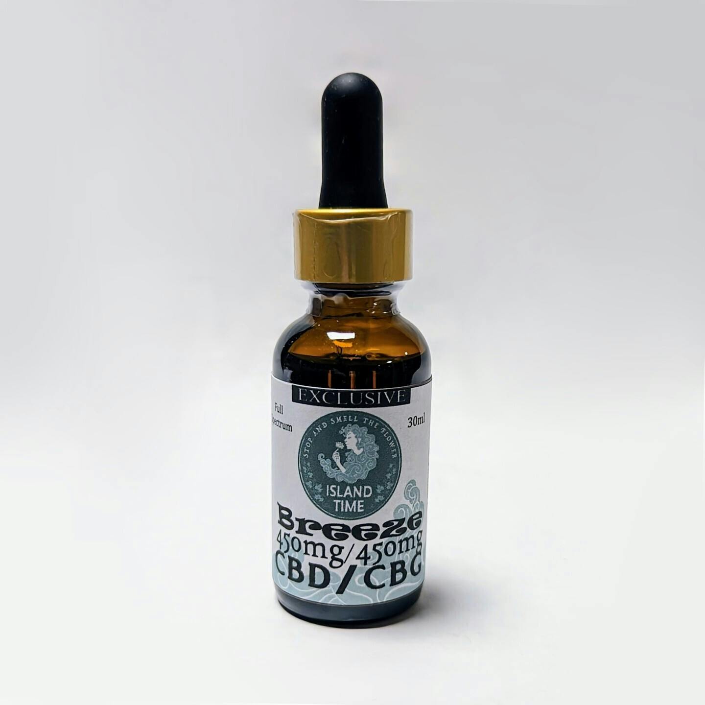 Irie Bliss & Island Time Breeze Tincture 450mgCBD:450mg CBG at Island Time