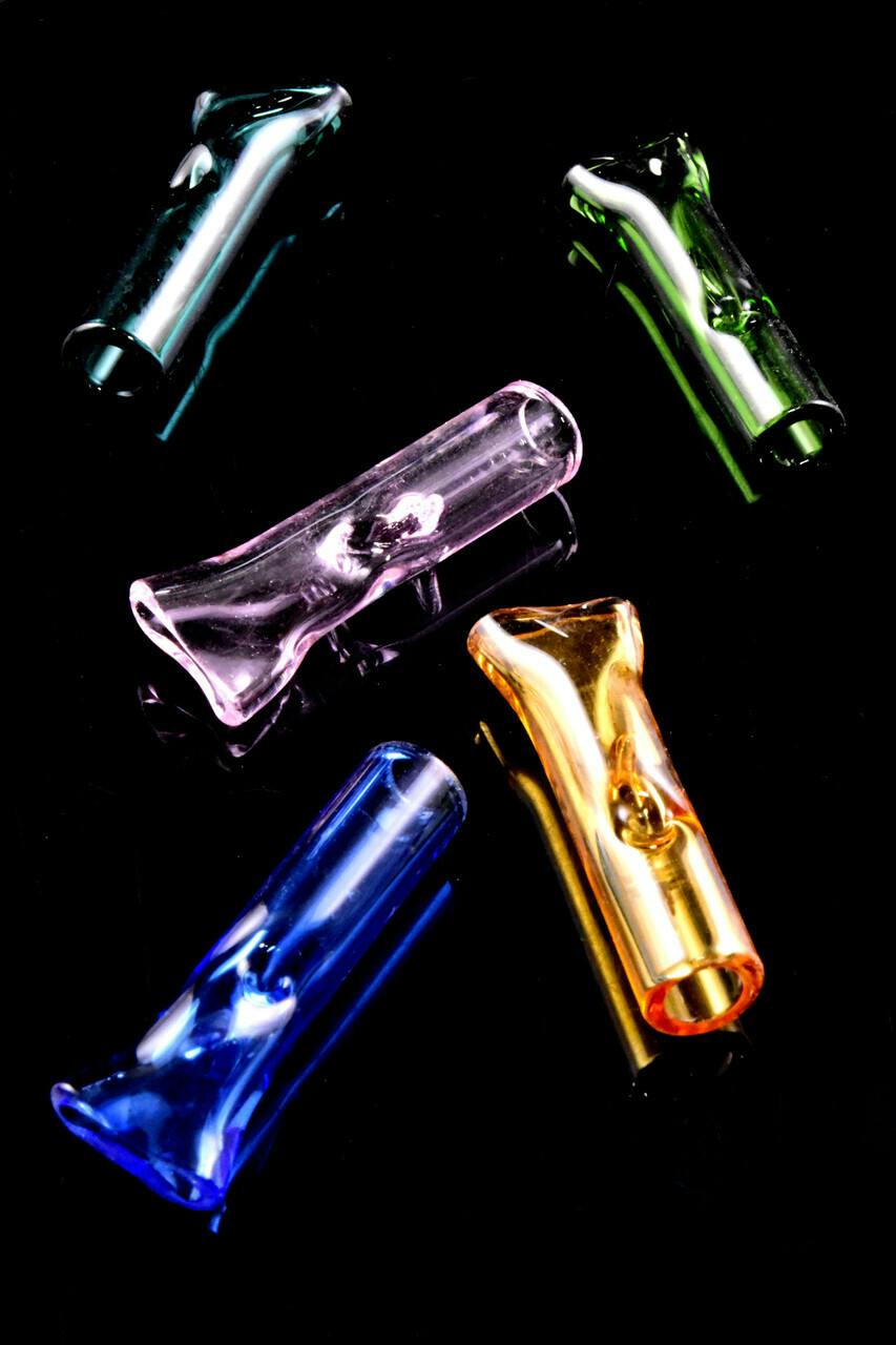 Colored Glass Rolling Tip at Island Time
