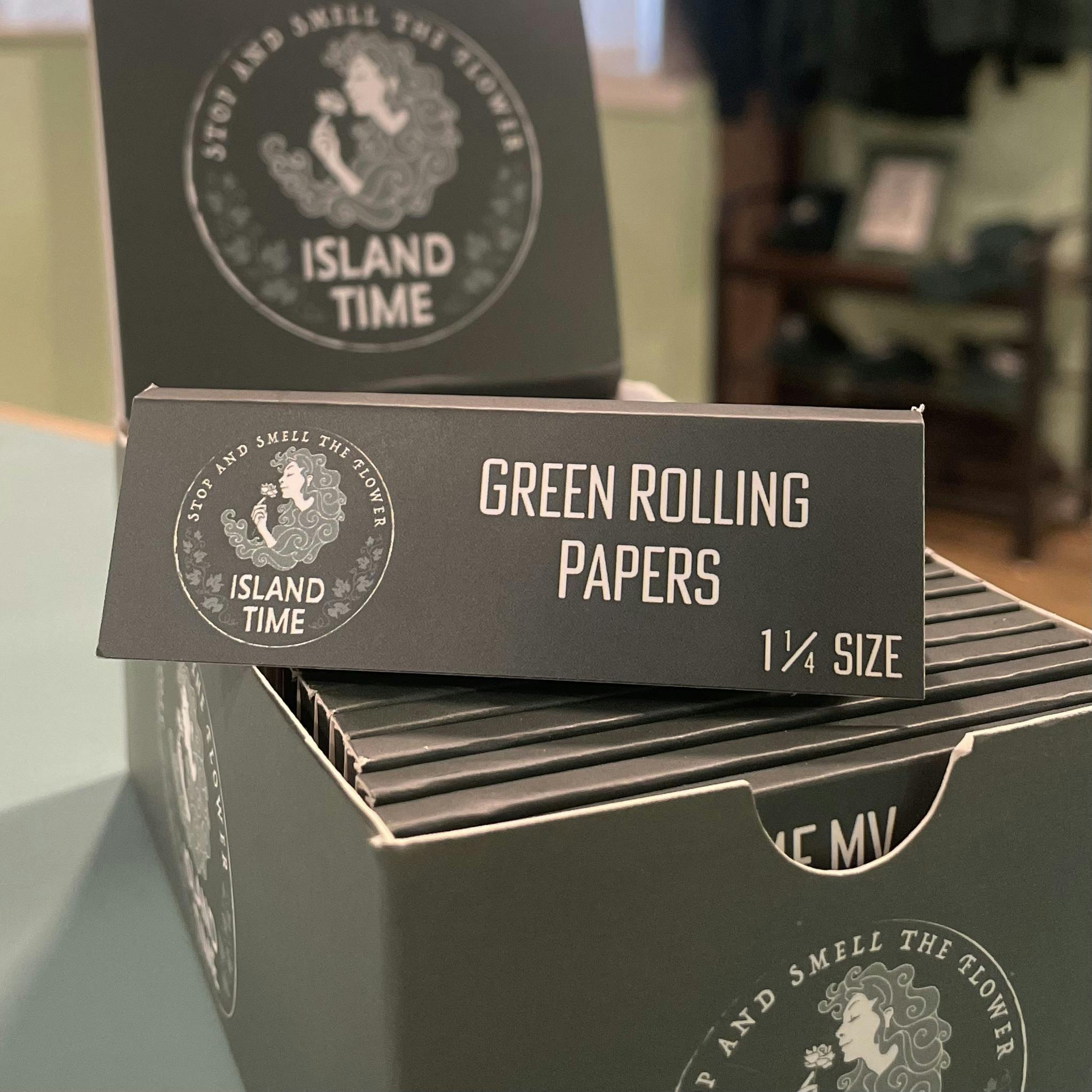Green Island Time MV 1 1/4 Rolling Papers