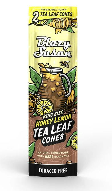 Blazy Susan Honey Lemon Tea Leaf Cones at Island Time