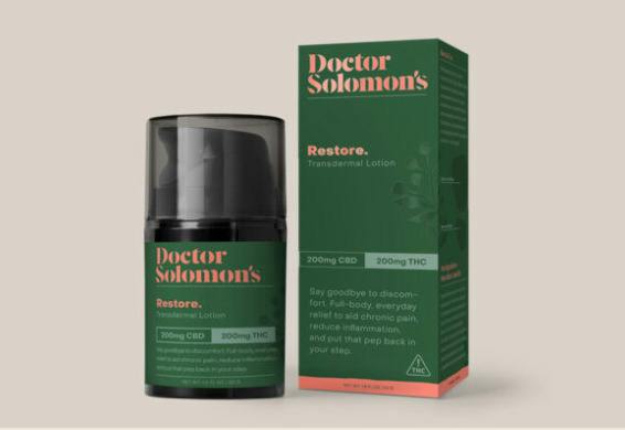 Restore Transdermal Lotion [100mg THC:100mg CBD] at Island Time