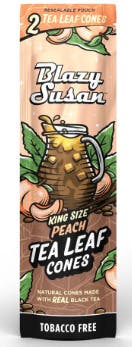Blazy Susan Peach Tea Leaf Cones at Island Time