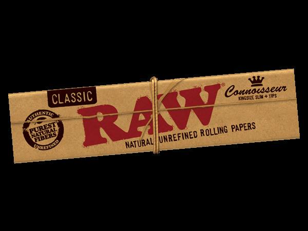 RAW - Connoisseur Papers - Natural Hemp Kingsize Slim