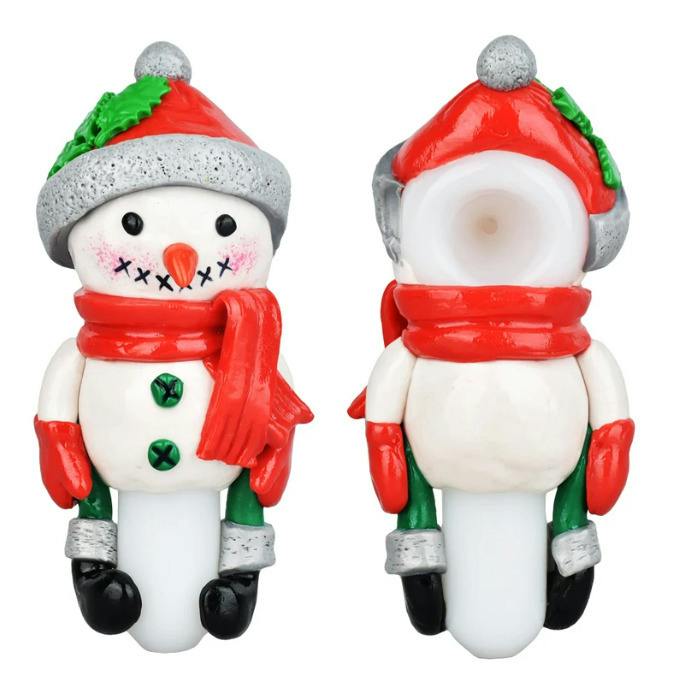 Snowman Hand Pipe - 5.5"