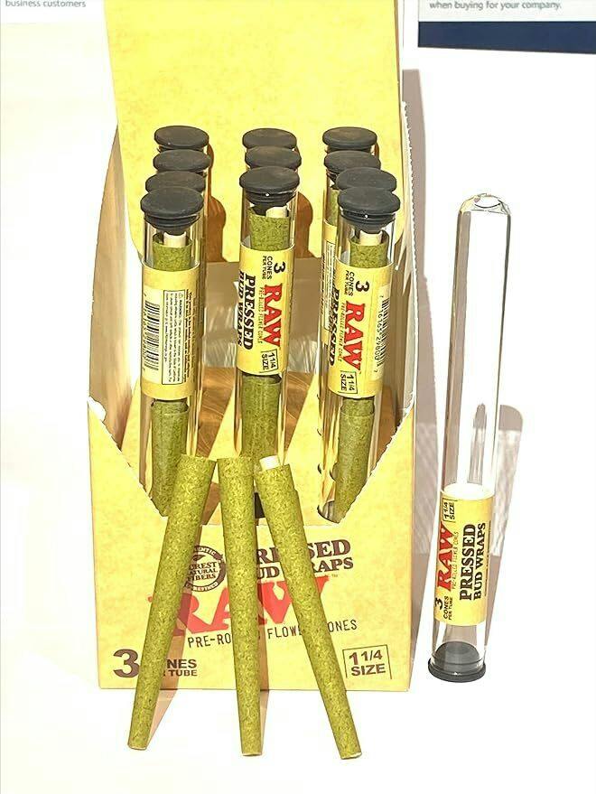 RAW- Pressed Bud Wraps - King Size - 2pk at Island Time