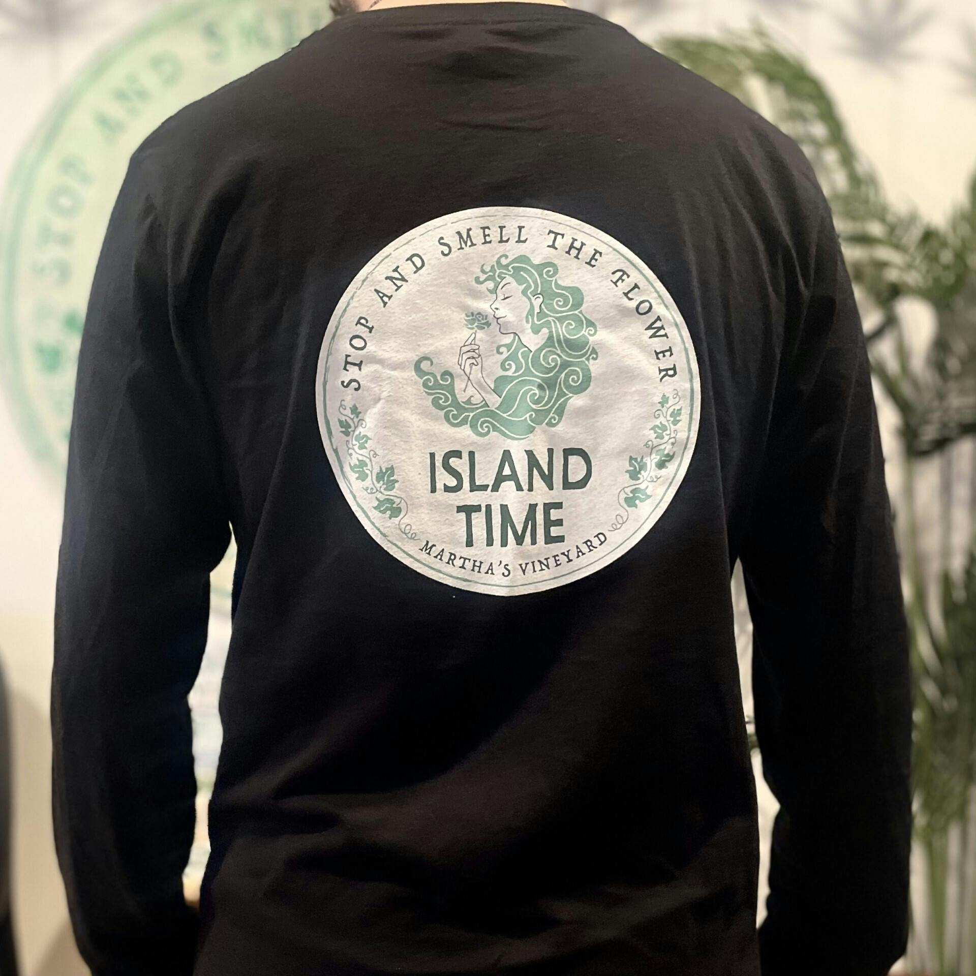 Island Time Long Sleeve T Shirt - XL