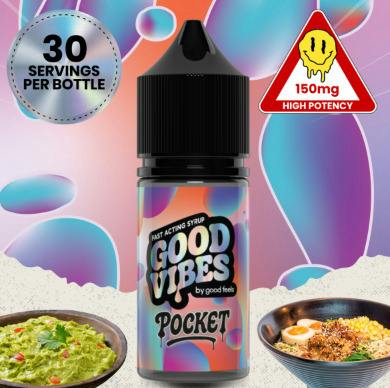 Unflavored POCKET Syrup Tincture [150mg] at Island Time