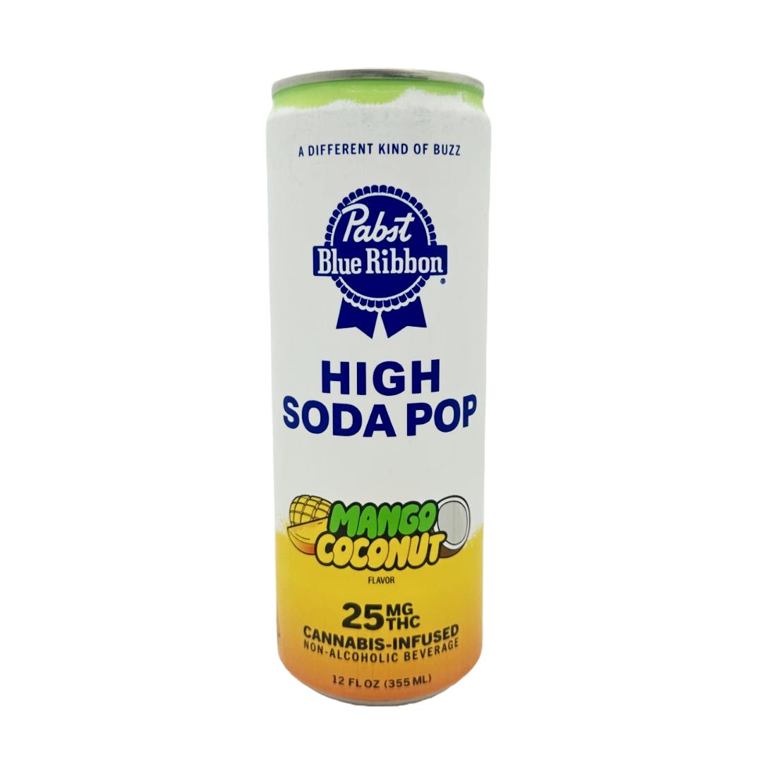 Pabst Blue Ribbon - 25mg Seltzer - Mango Coconut
