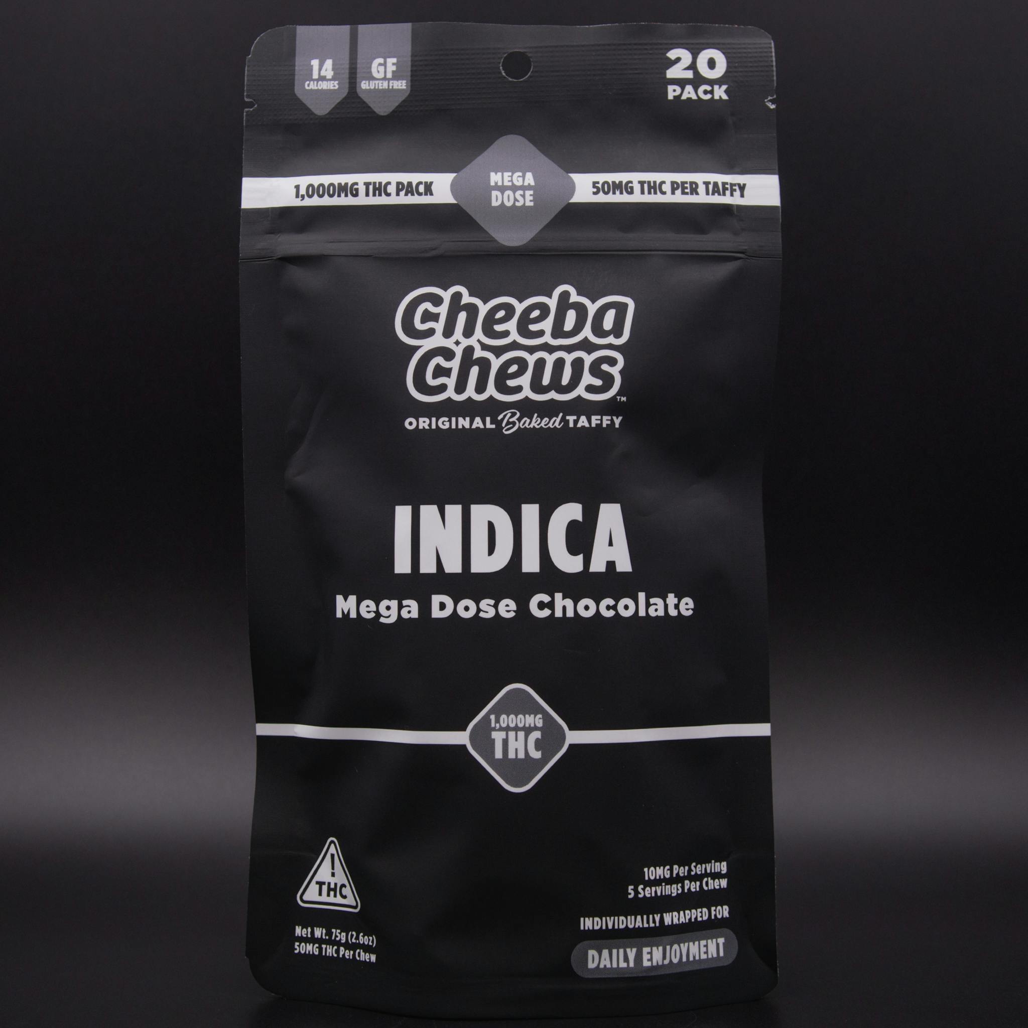 Cheeba Chews | 1000mg | Indica Chocolate Taffies