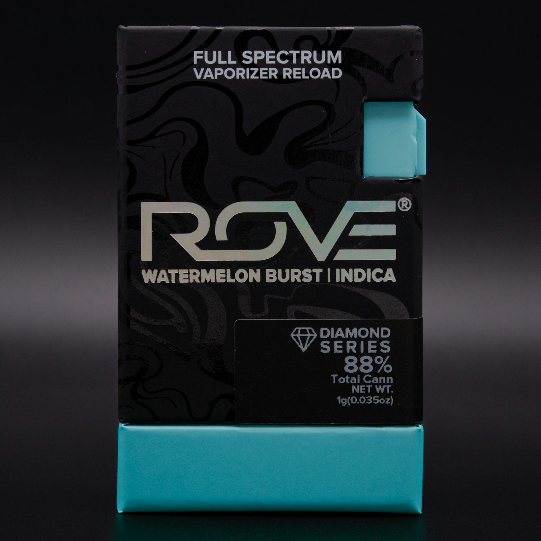 Watermelon Burst | Melted Diamond Live Resin Vaporizer | 1.0g (Reload) by Rove