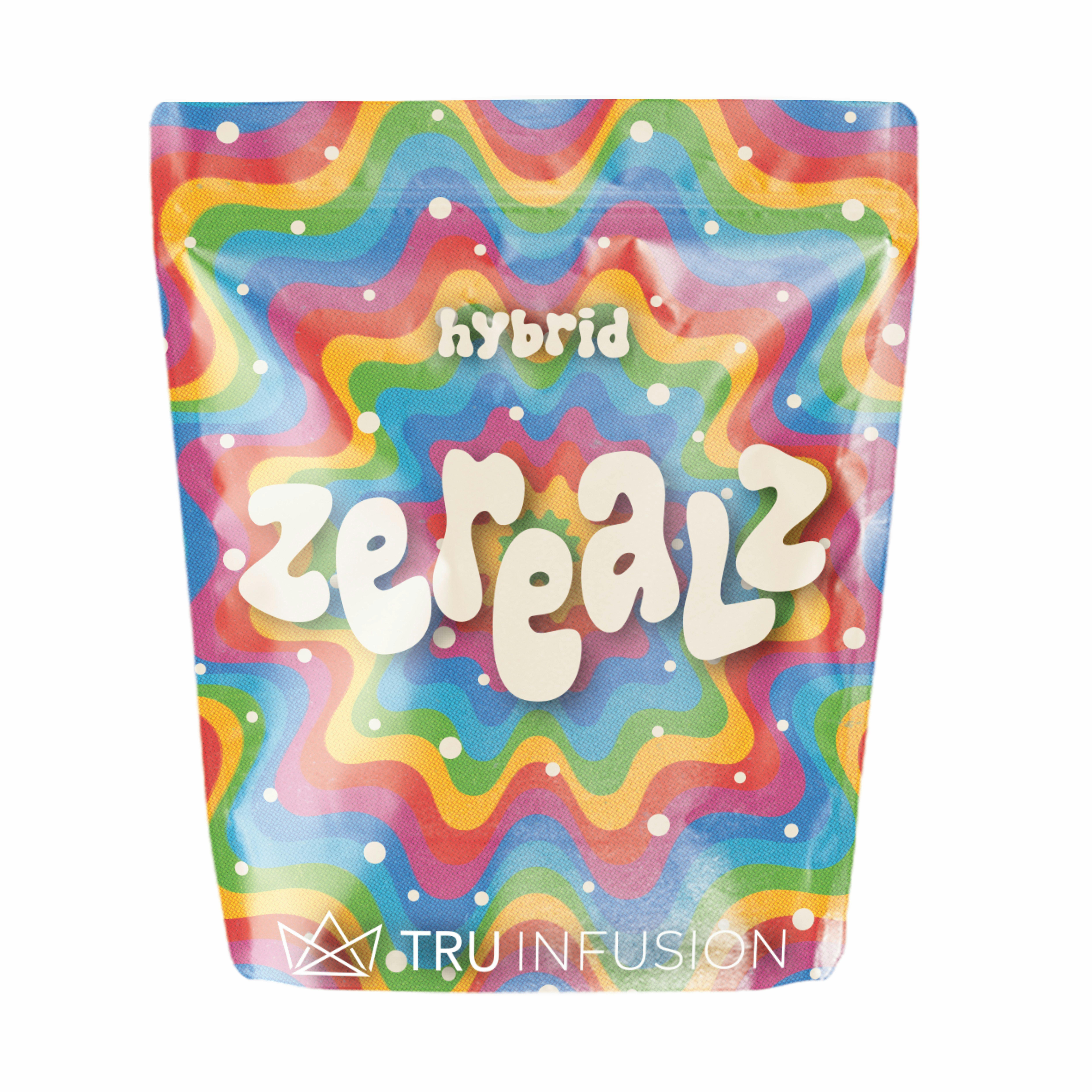 Tru Infusion - Mylar Flower - Zerealz (H) (3.5g) cannabis product