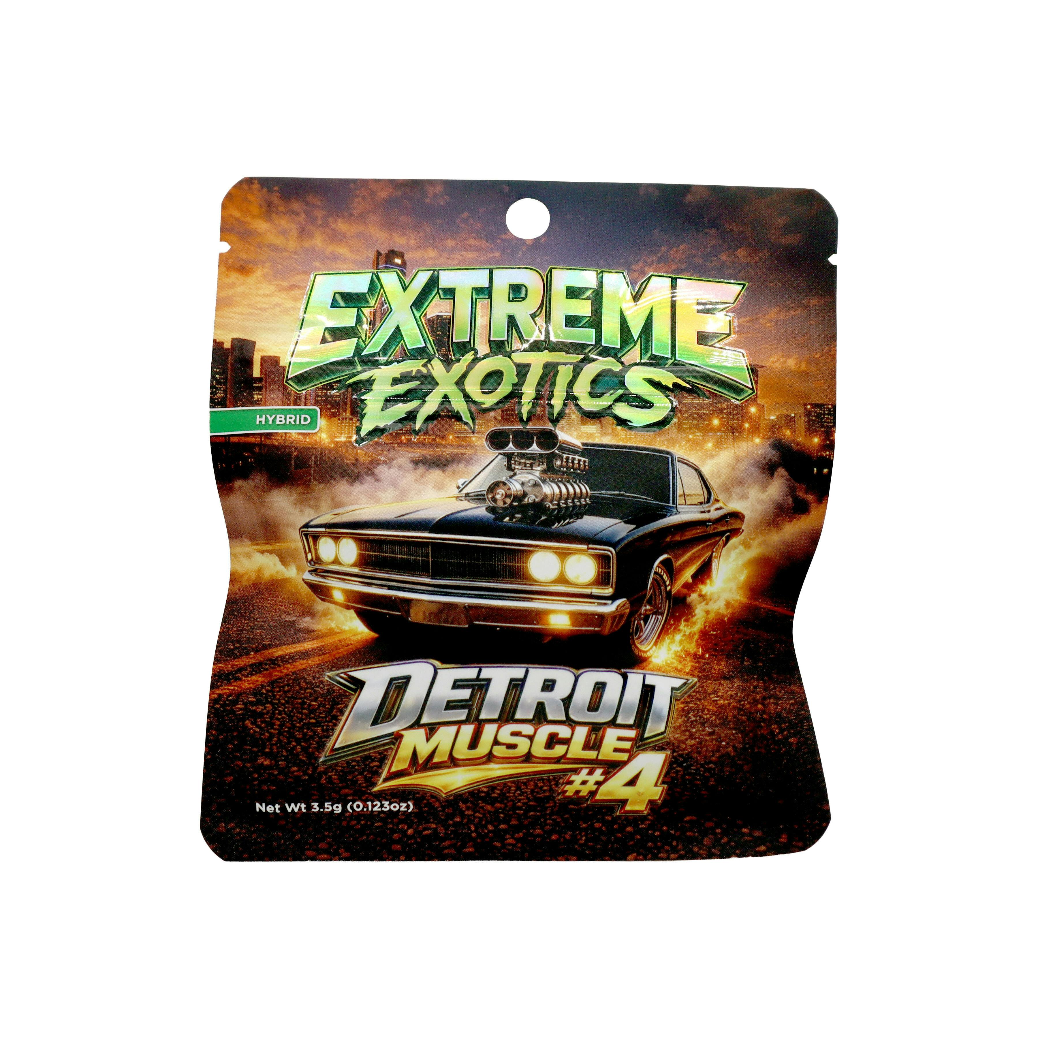 Extreme Exotics - Flower - Detroit Muscle #4 (H) (3.5g)
