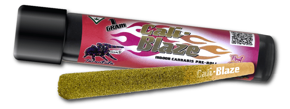 Cali Blaze Tarantula Pre Roll 1g - Cherry Cola (S)
