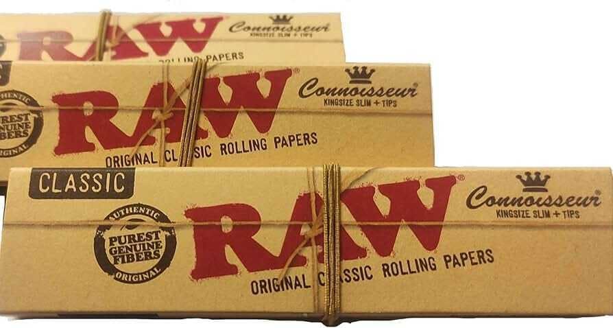 RAW Organic Connoisseur King Size Slim Rolling Papers