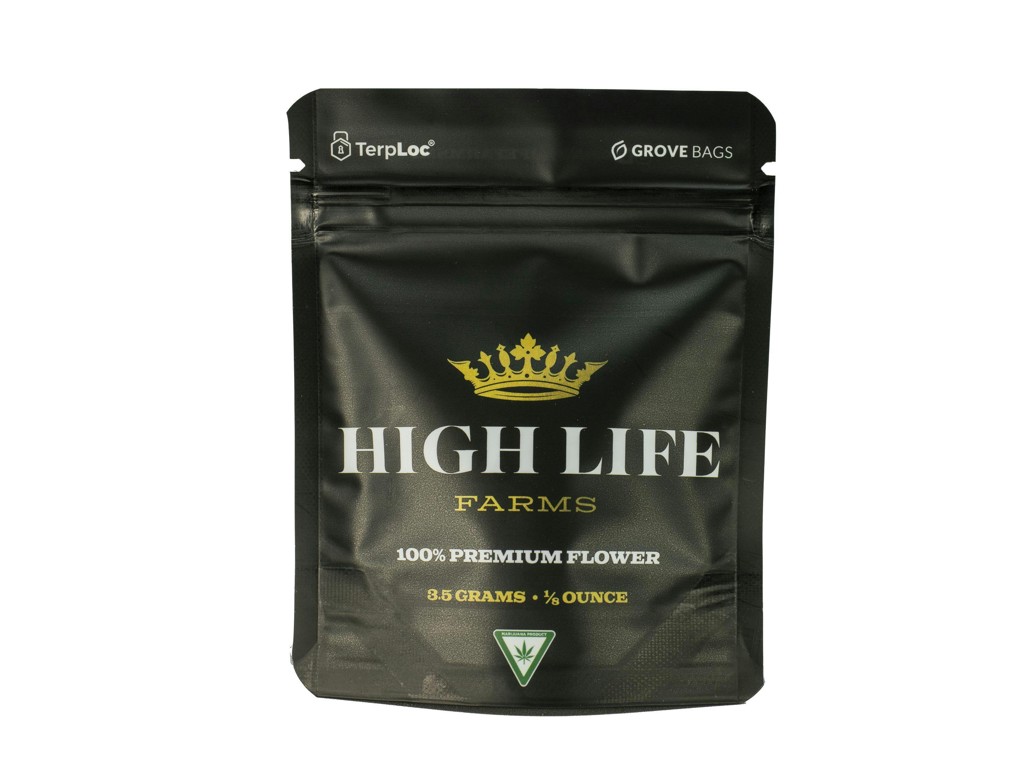 High Life Farms Prepacked Indica Stankonya cannabis product