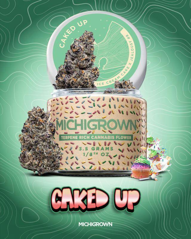 Caked Up cannabis product