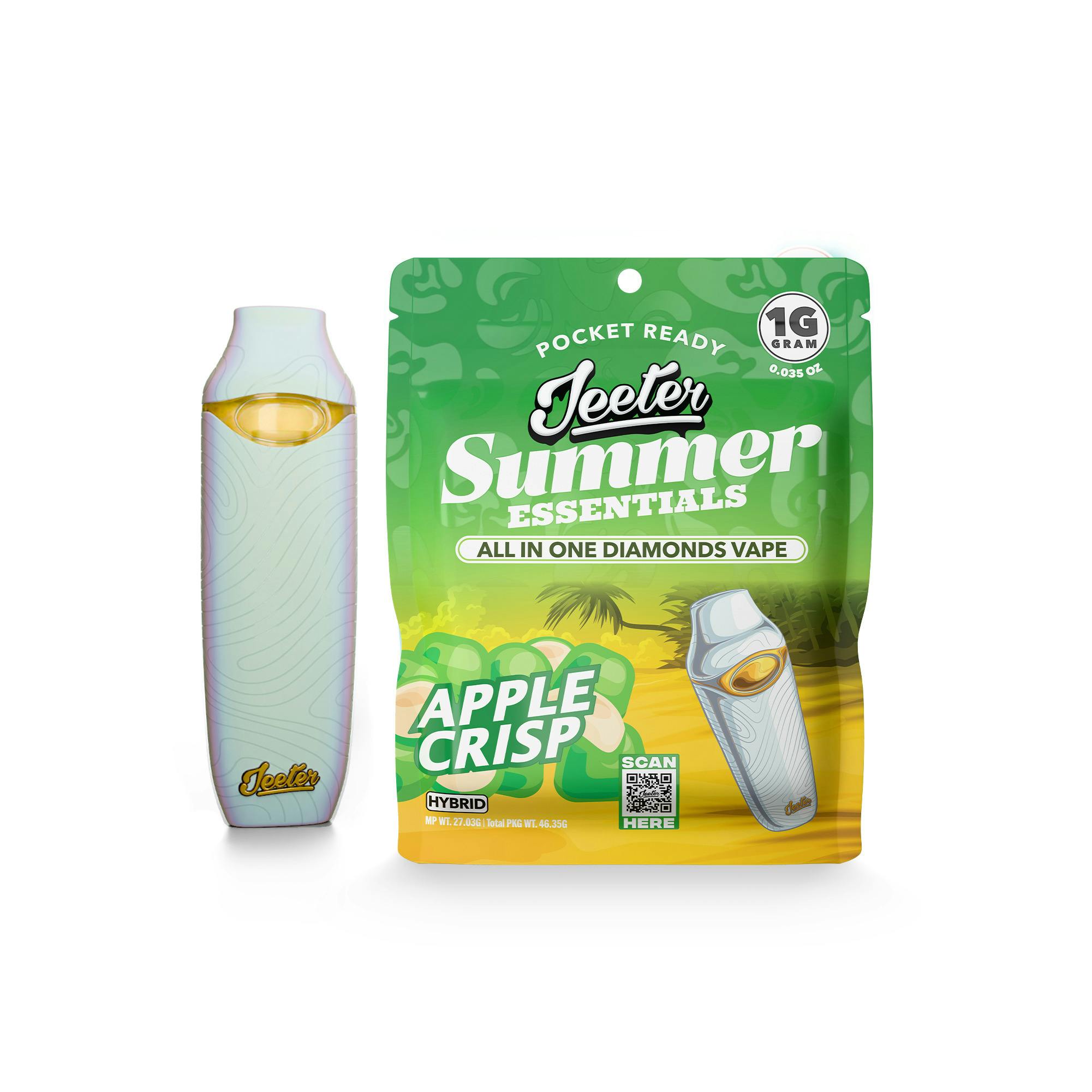 Apple Crisp Liquid Diamond Disposable cannabis product