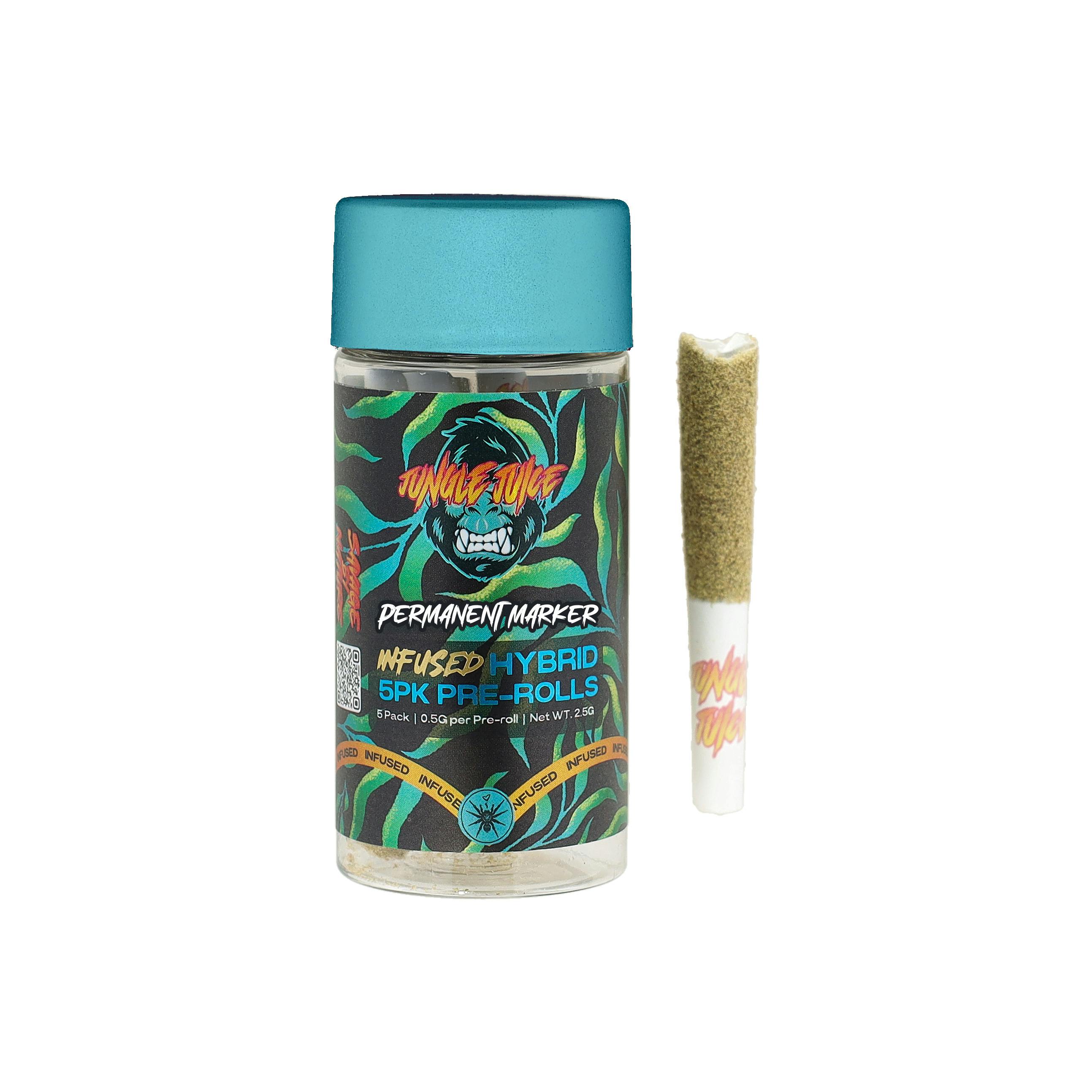 Permanent Marker 5pk Infused Pre-Rolls