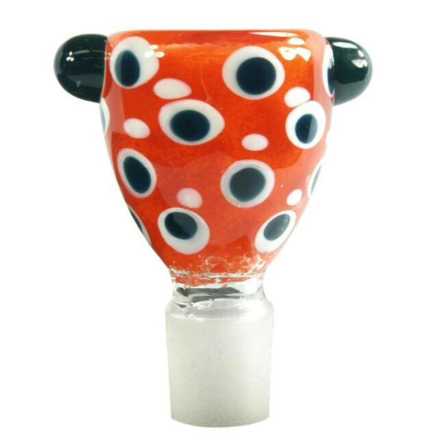 DRIPPING PAINT 14MM BOWL PIECE - MALE