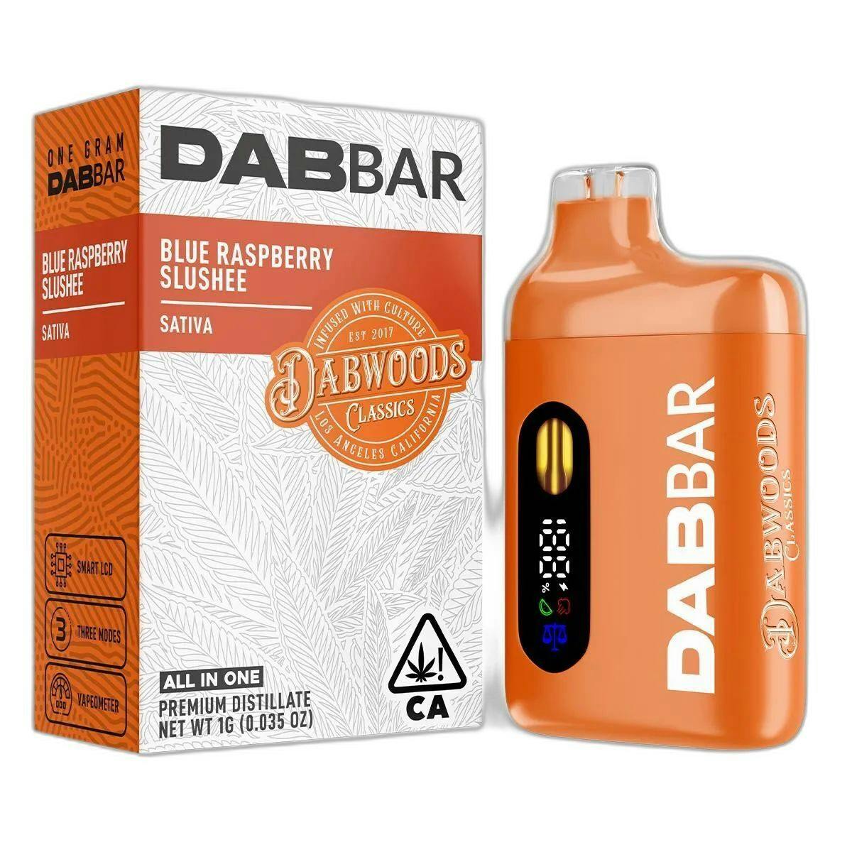 DABWOODS - Dab: Blue Raspberry Slushee