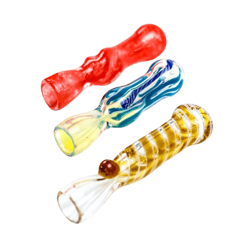 LUVBUDS - 3" SIREEL CHILLUM [ASSORTED COLORS]