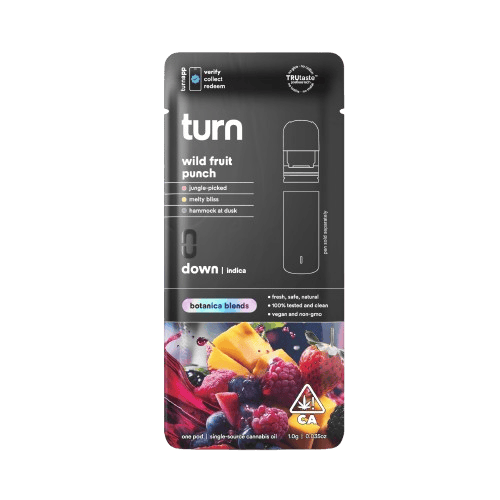 TURN - TURN: Down Botanical Blends Wild Fruit Punch