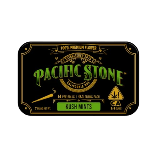 PACIFIC STONE - PREROLL 14PK [7G] KUSH MINTS