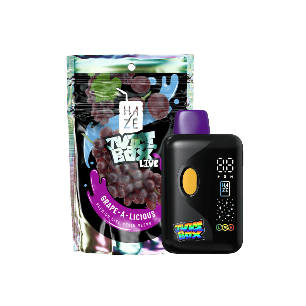 Grape-a-licious [2000mg] | Hazē Industries - JUICEBOX Live AIO