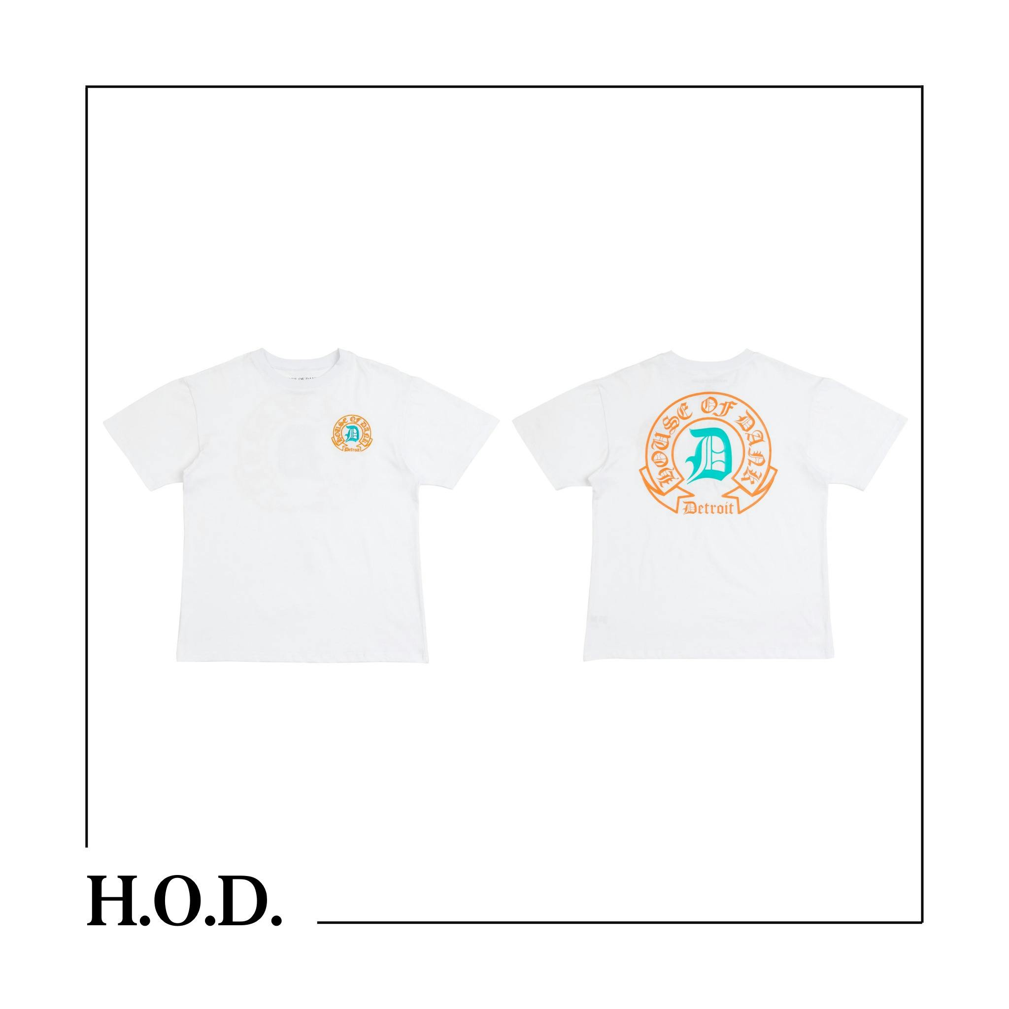 H.O.D. x Tie High White Banners Oversized Tee XS