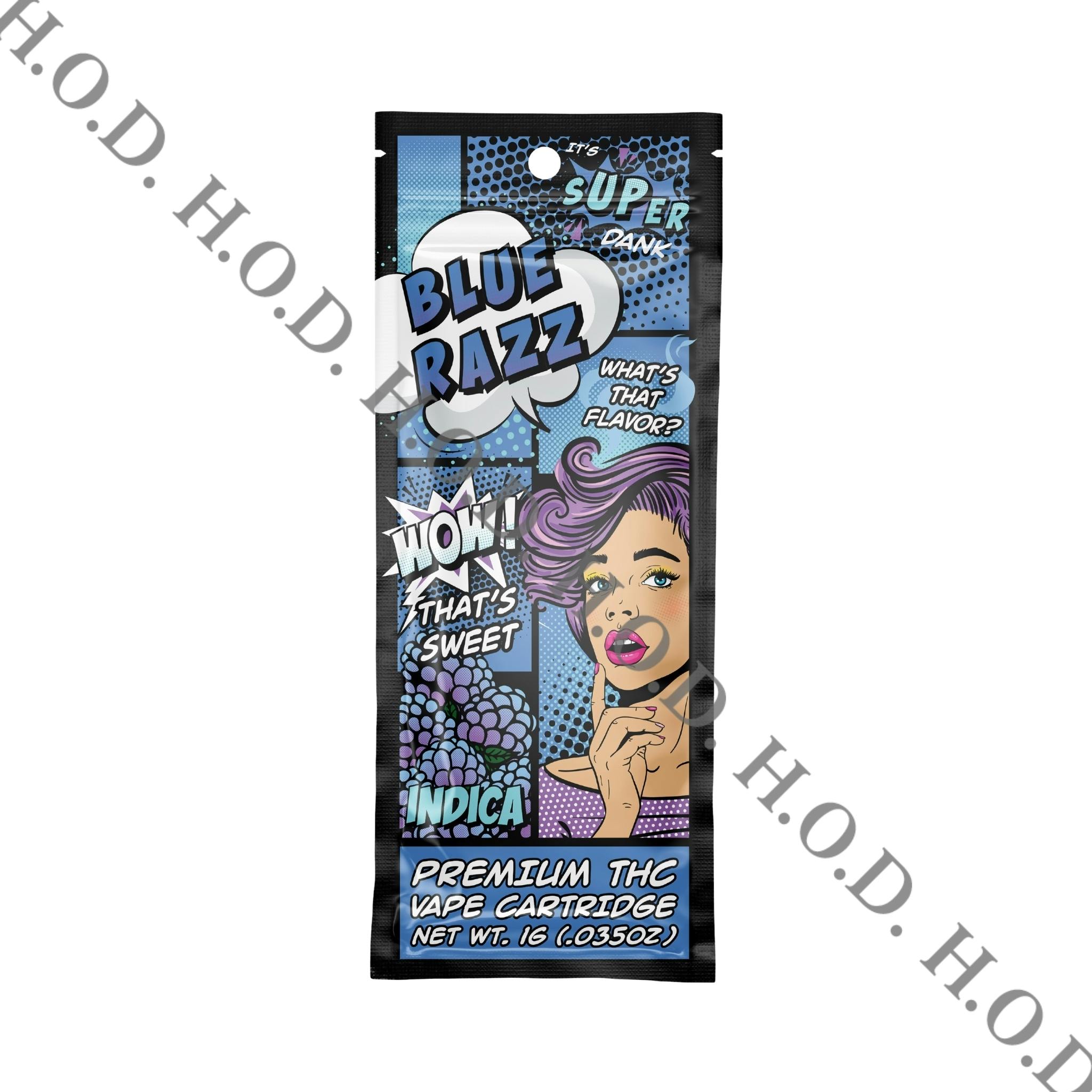 Super Dank Blue Razz Cart