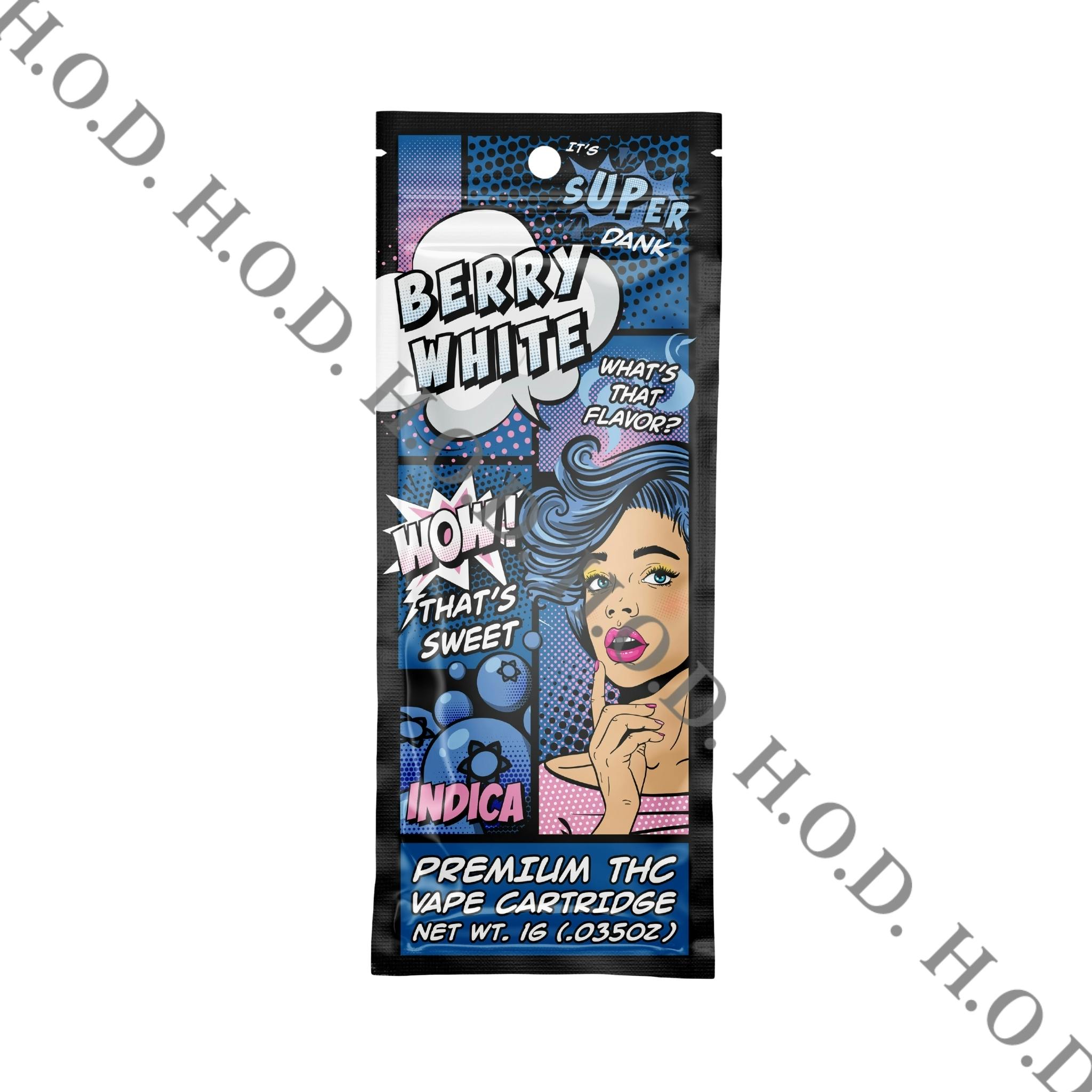 Super Dank Berry White Cart